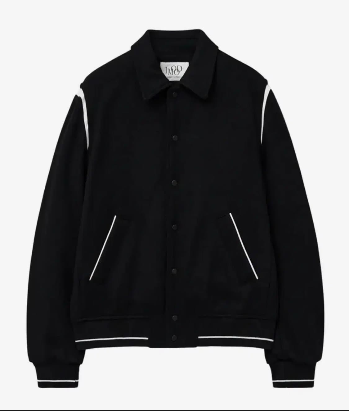 엘무드 컨템포러리 바시티 자켓 상품이미지1