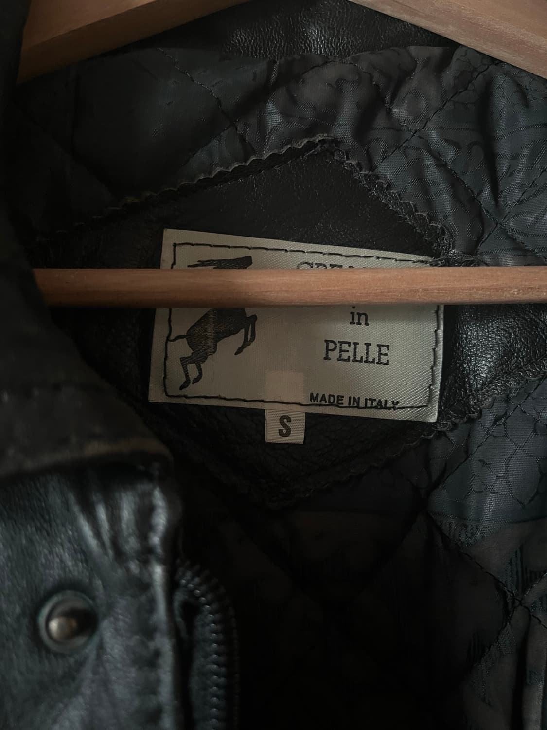 Vintage leather jacket 상품이미지3