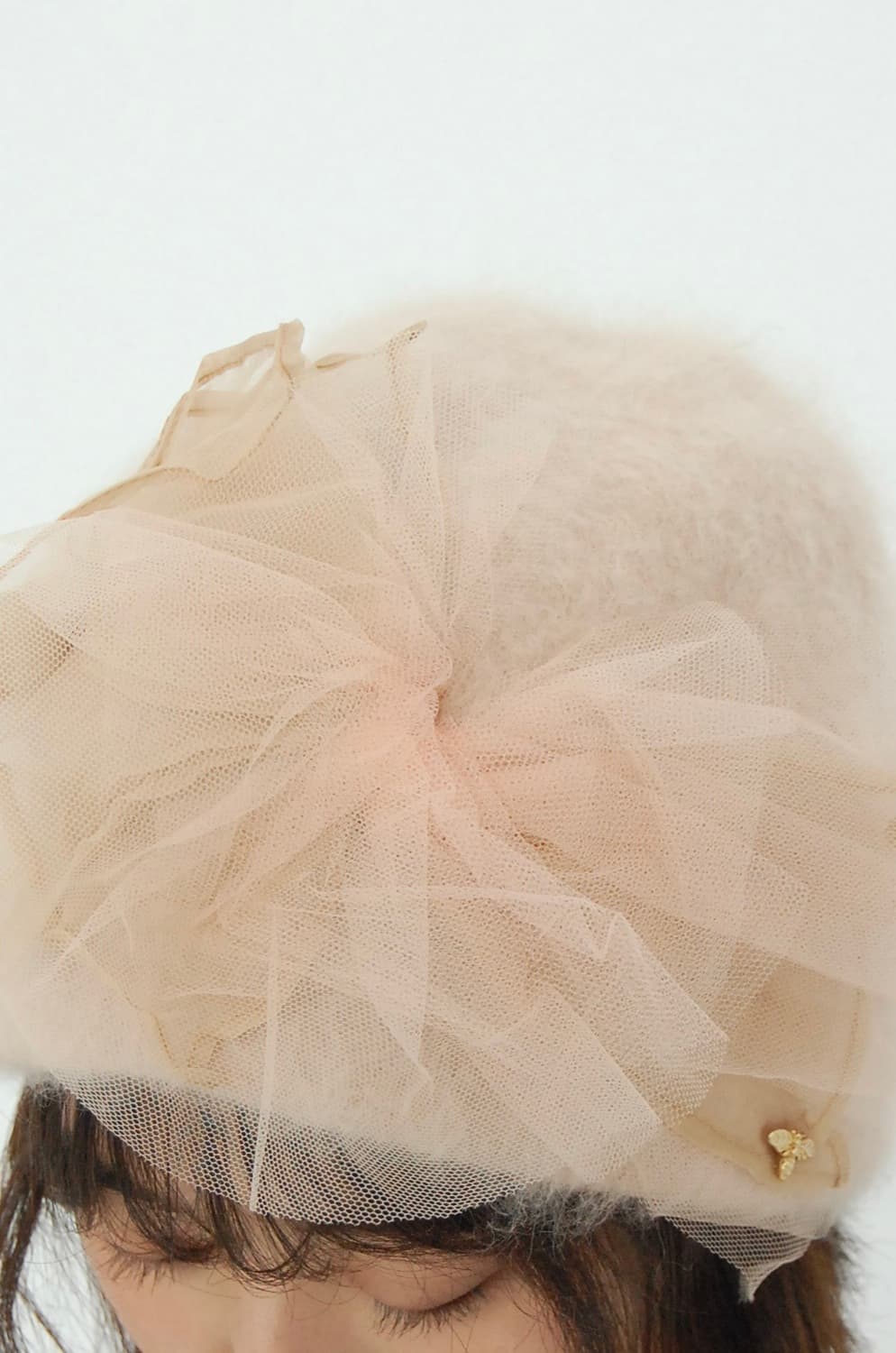 Ca4la angora lace detail beanie 상품이미지3