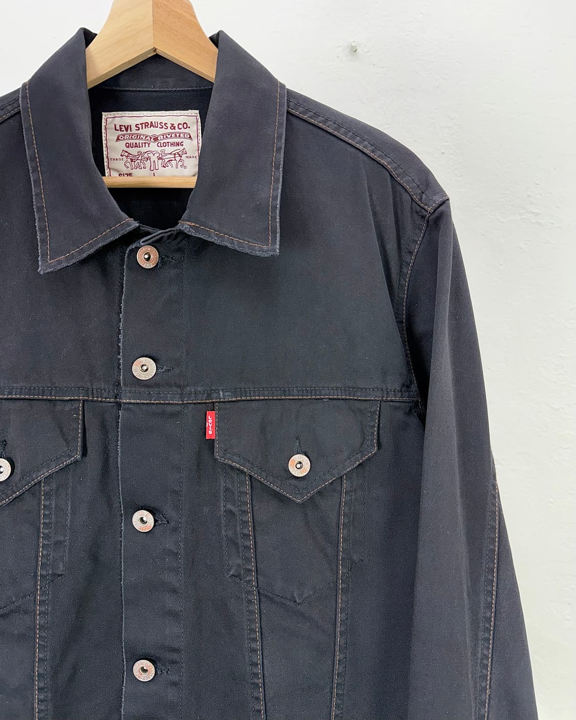 리바이스 90s 카우보이 스터드 트러커 데님 자켓 상품이미지4