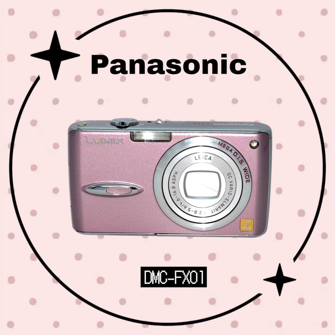 파나소닉 루믹스 DMC-FX01 빈티지 디지털카메라 상품이미지1