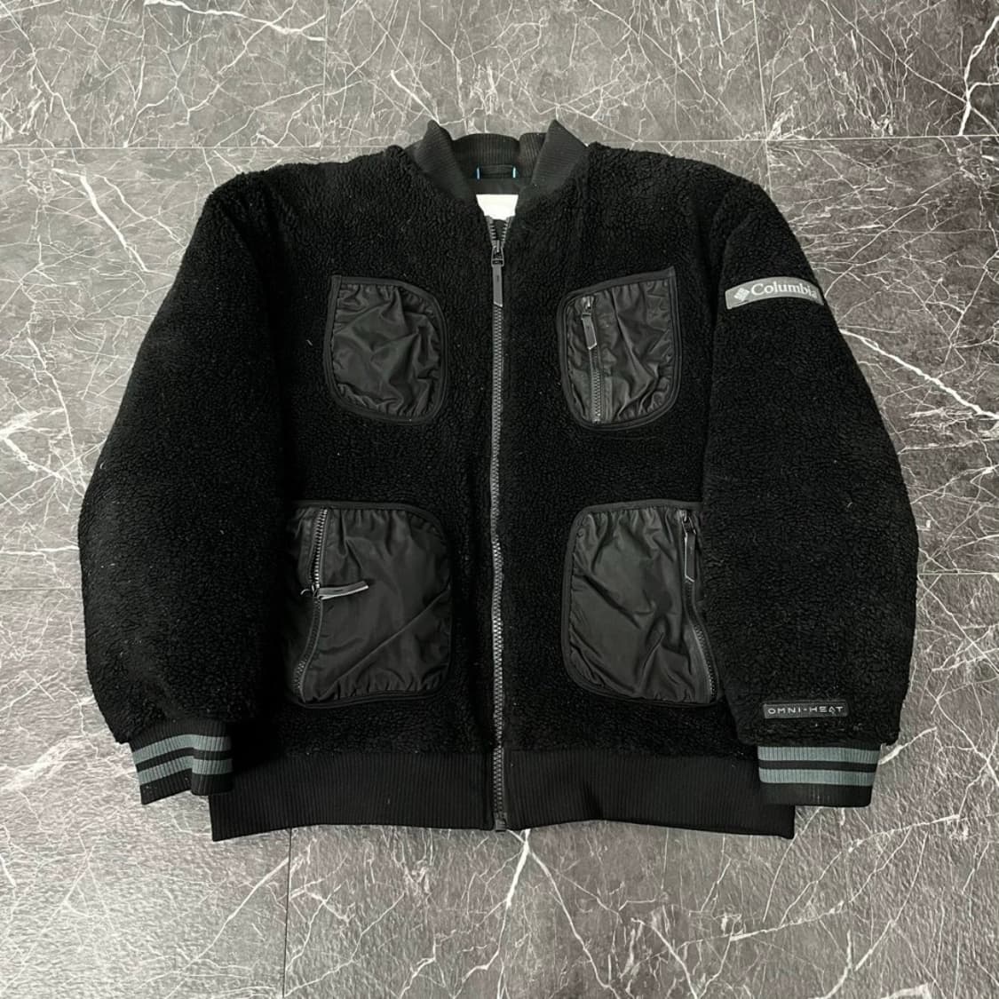 콜롬비아 20FW 옴니히트 멀티포켓 구스다운 플리스자켓 상품이미지2