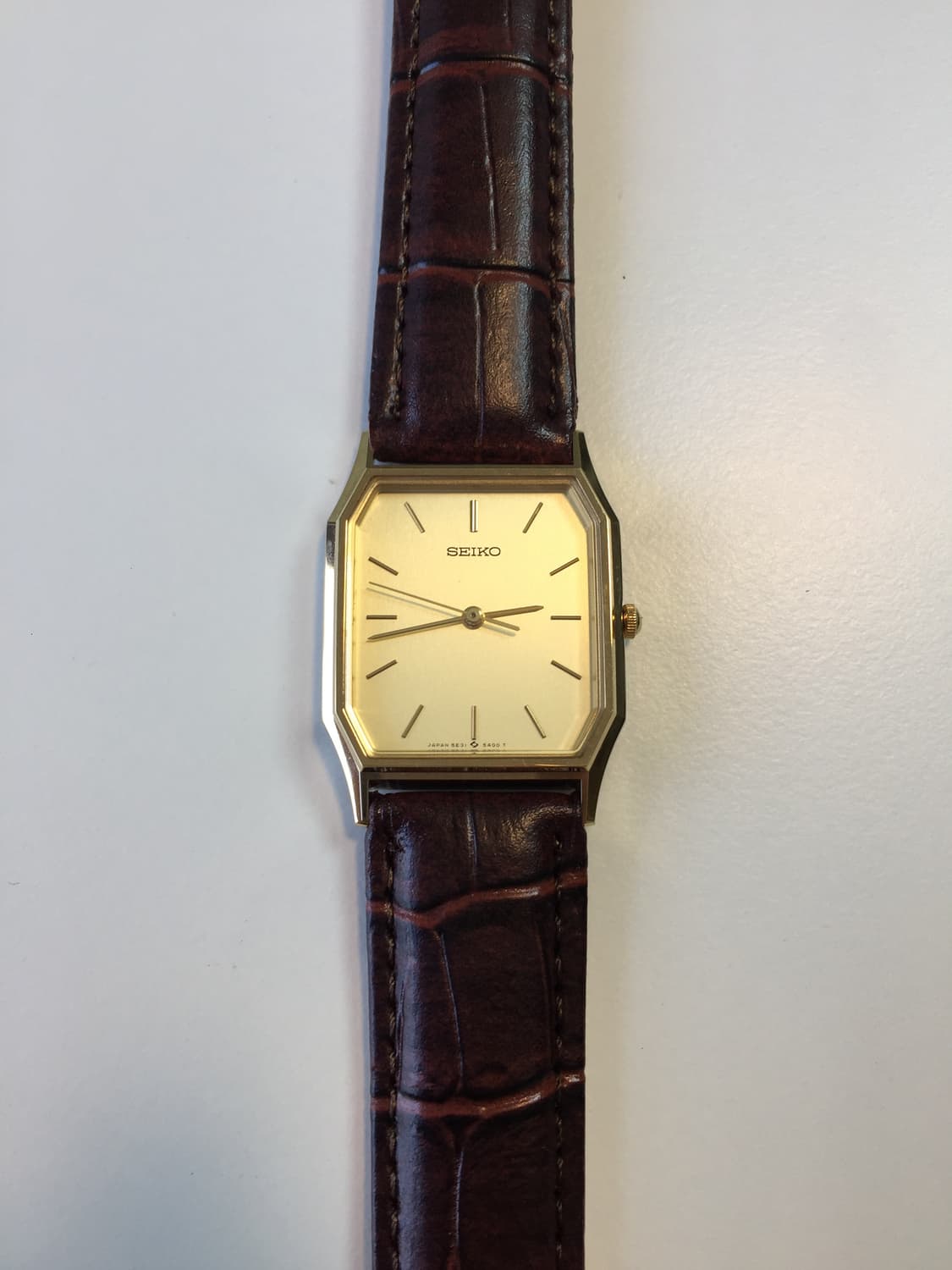 80s seiko gold tank quartz 상품이미지7
