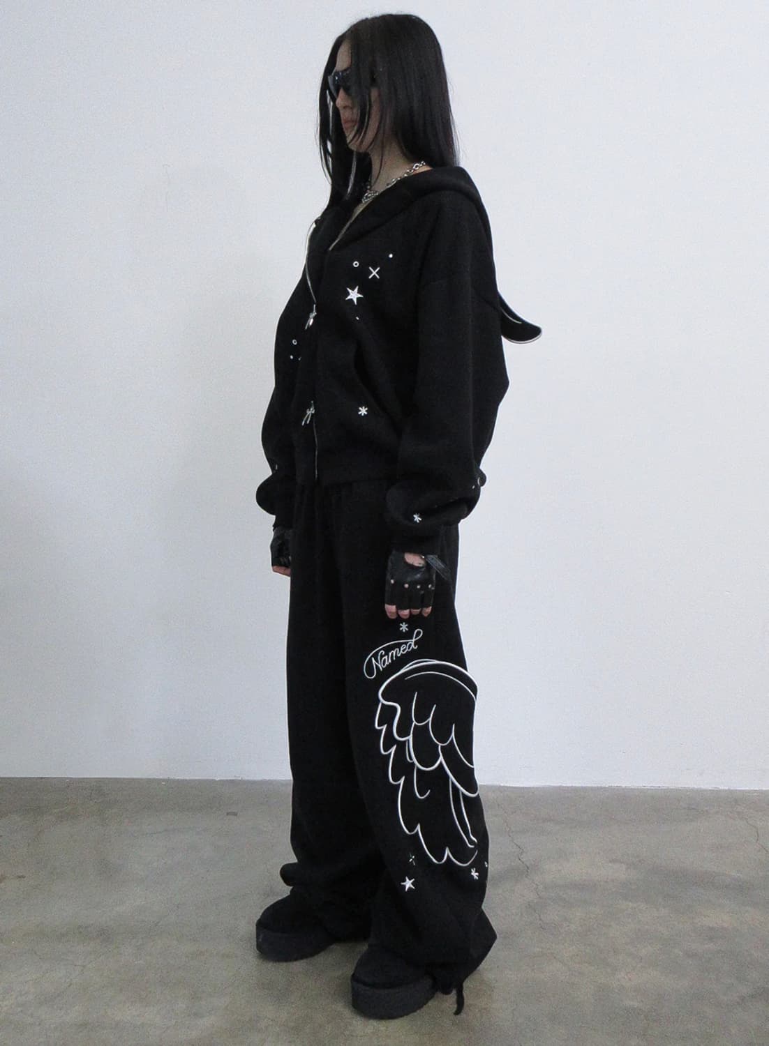 namedcollective hood zip up pants set 상품이미지1