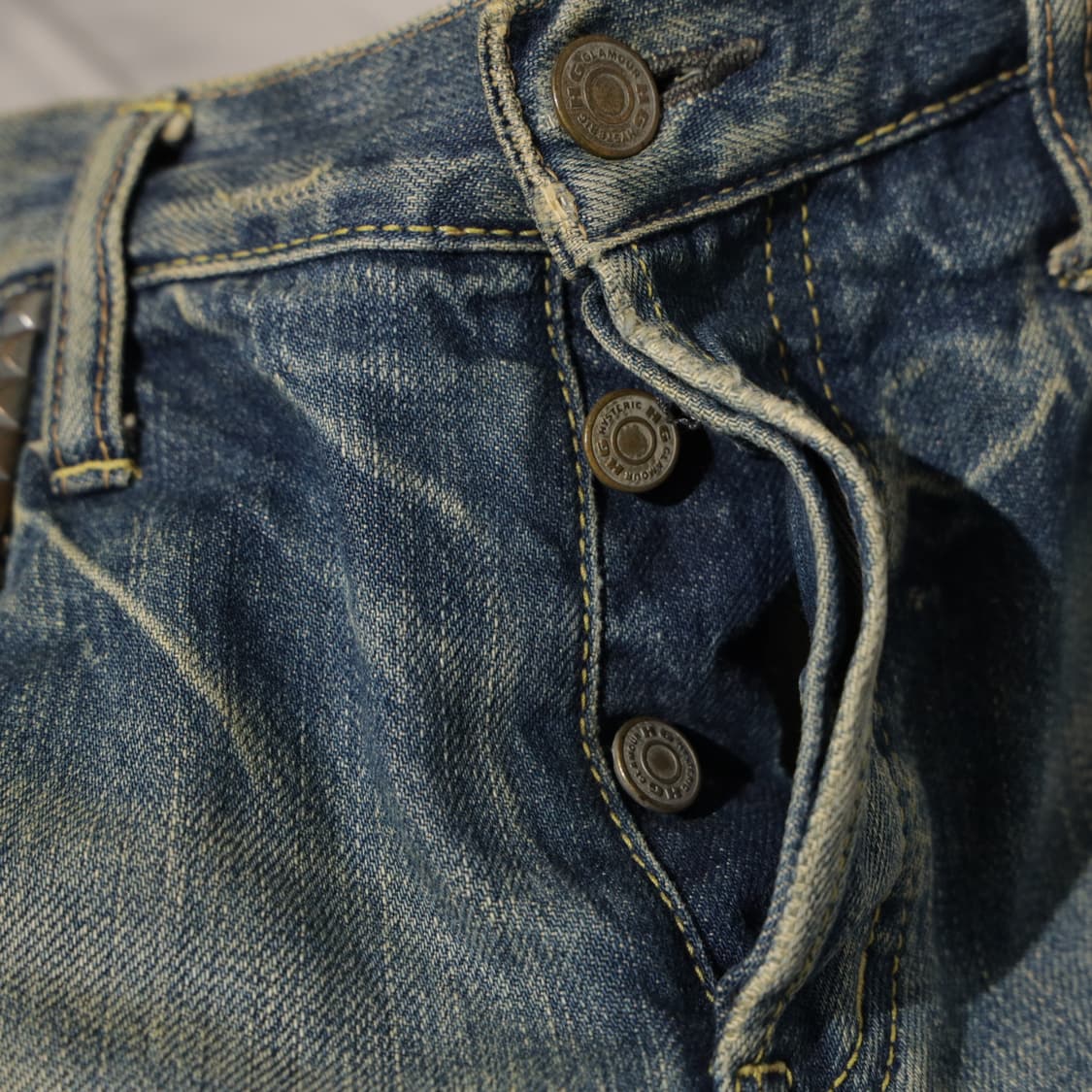 90s 히스테릭 글래머 셀비지 데님 상품이미지10