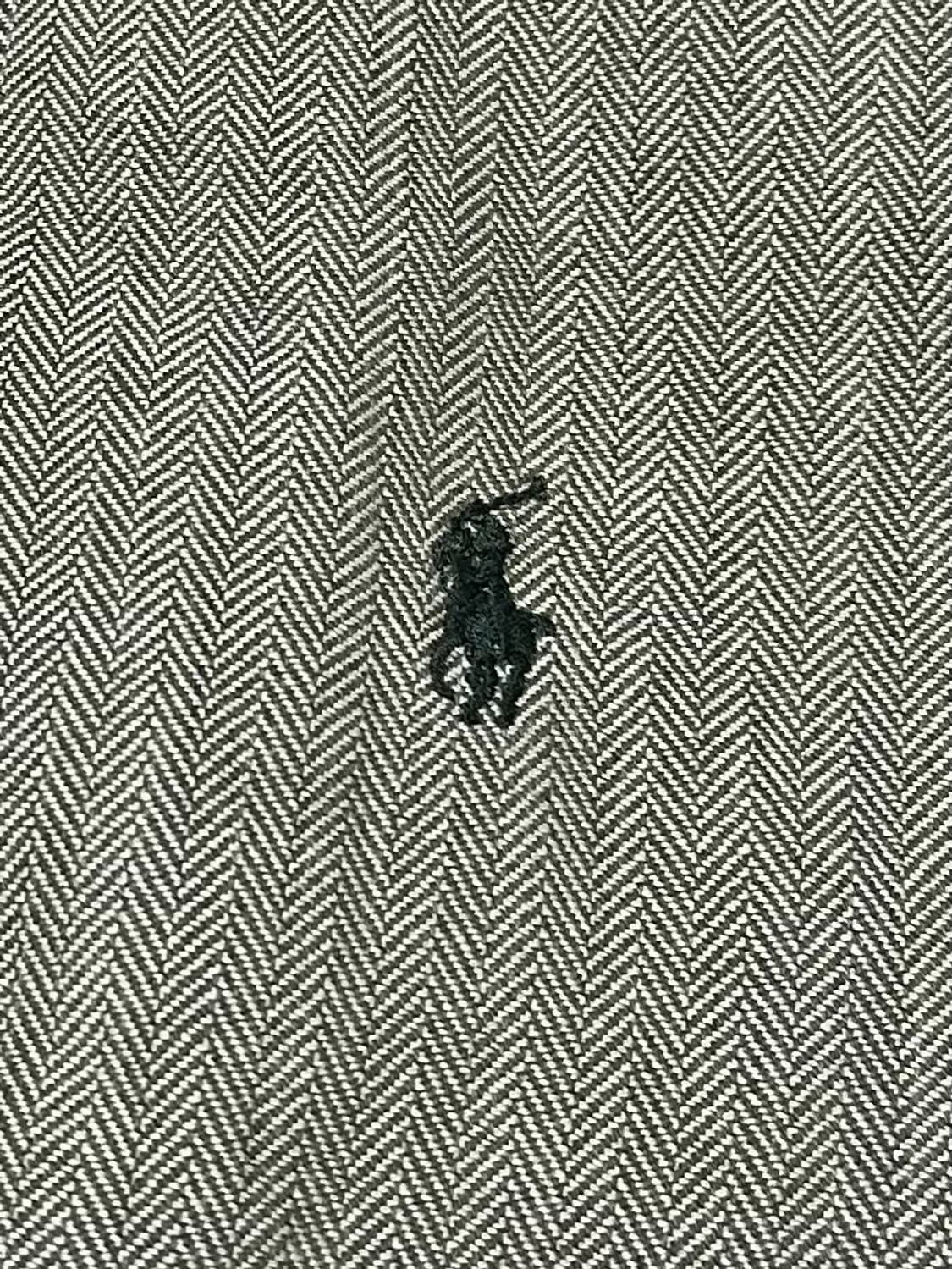 폴로 랄프로렌 헤링본 그린 셔츠 상품이미지4