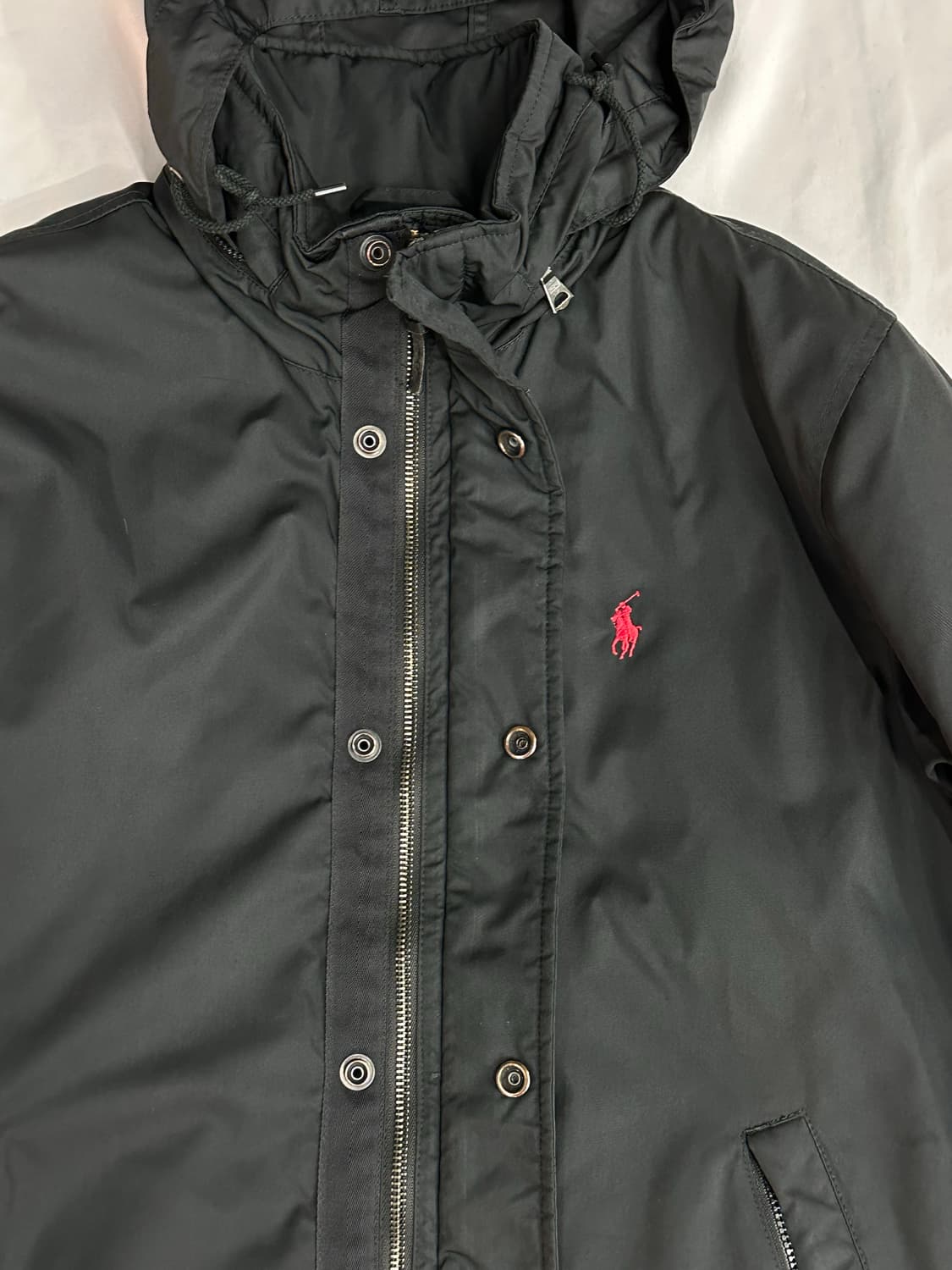 폴로랄프로렌 블랙 후드바막 상품이미지3