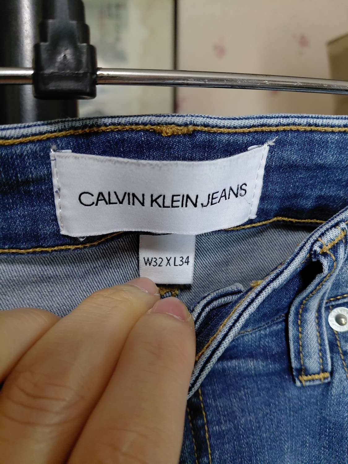 [캘빈클라인]슬림핏 CKJ026 데님 청바지 32사이즈  상품이미지4