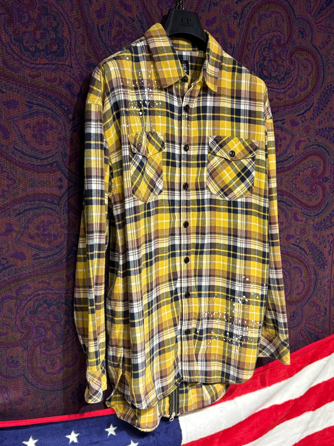 BLACK FLAME 메탈리카x아이언 메이든 락셔츠 상품이미지3