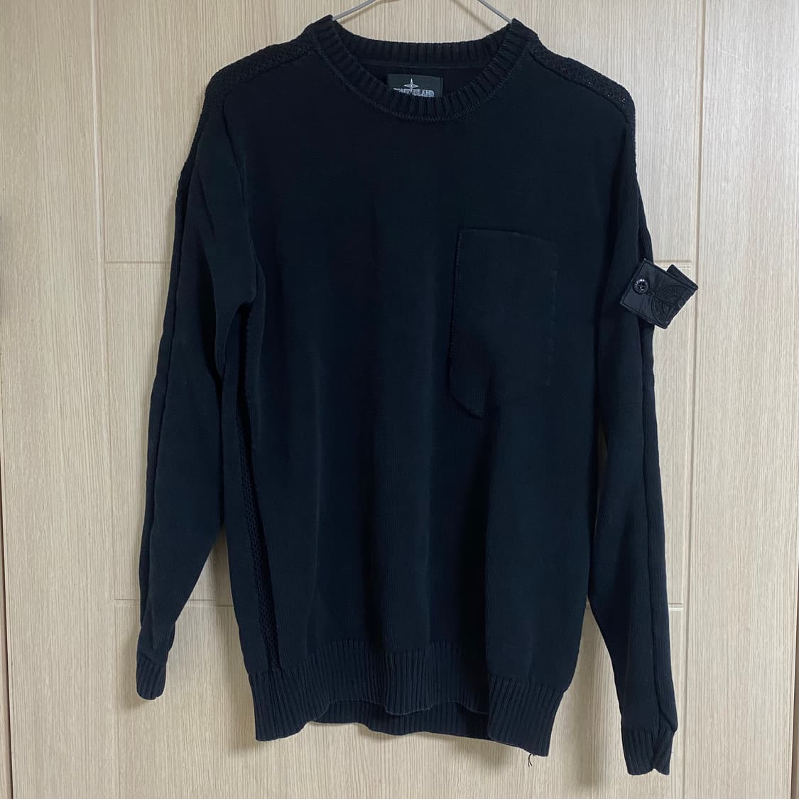 스톤아일랜드 쉐도우프로젝트 20ss 니트 블랙 L 상품이미지3