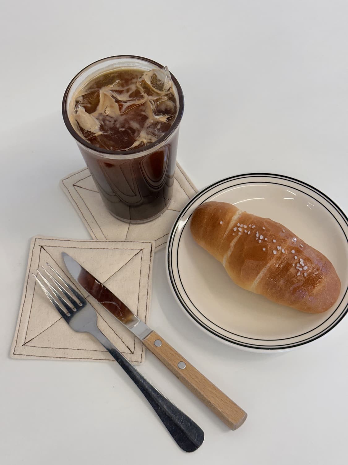 🤎 내추럴 무드 핸드메이드 코스터✖️ 개당가격 상품이미지1