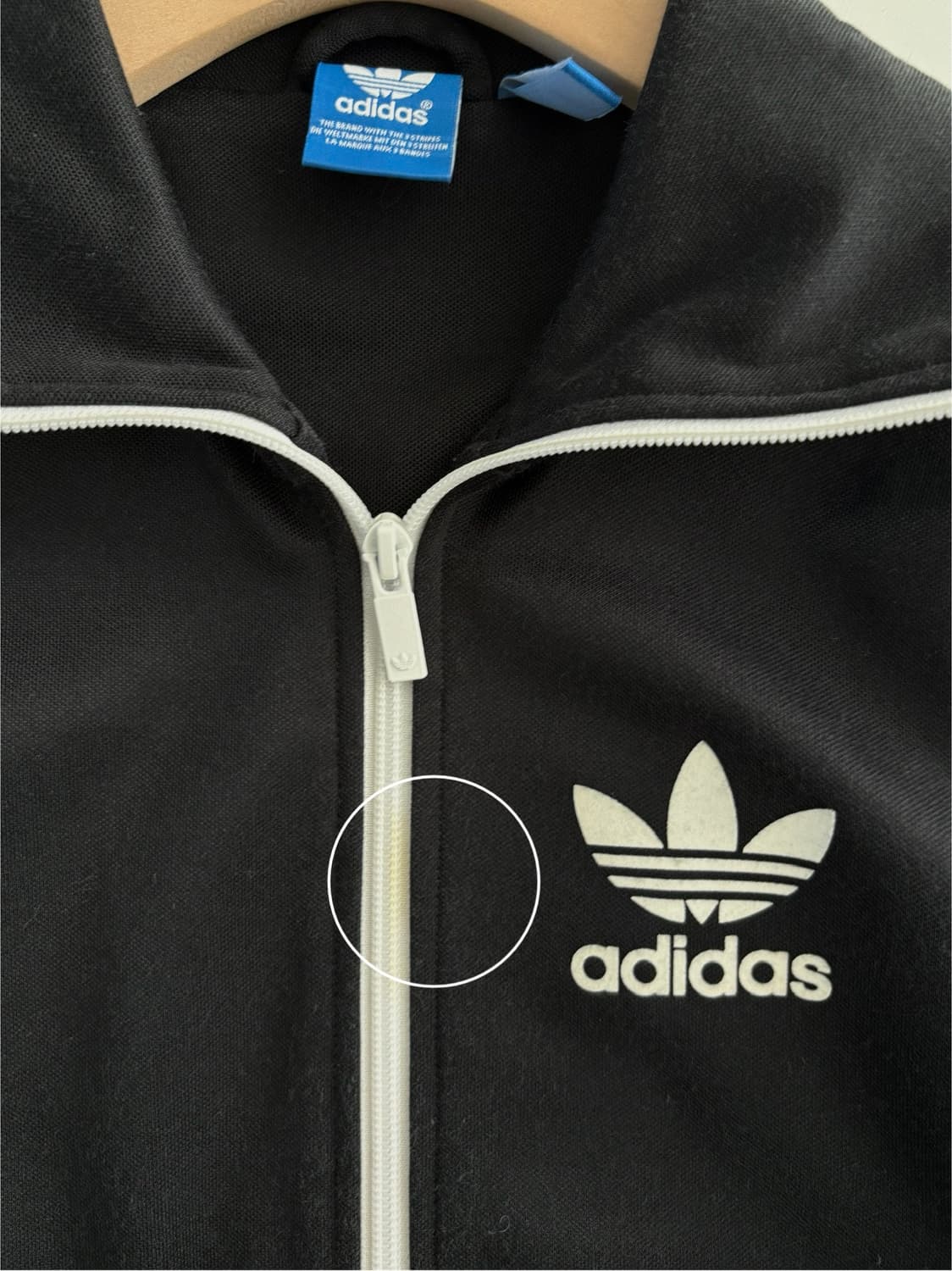 Adidas 아디다스 블랙컬러 안감 레오파드 유로파 트랙탑 상품이미지9
