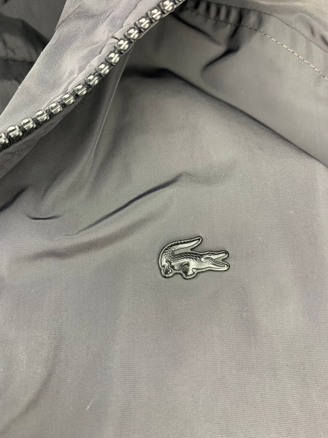 라코스테 회색 봄버 자켓 상품이미지6