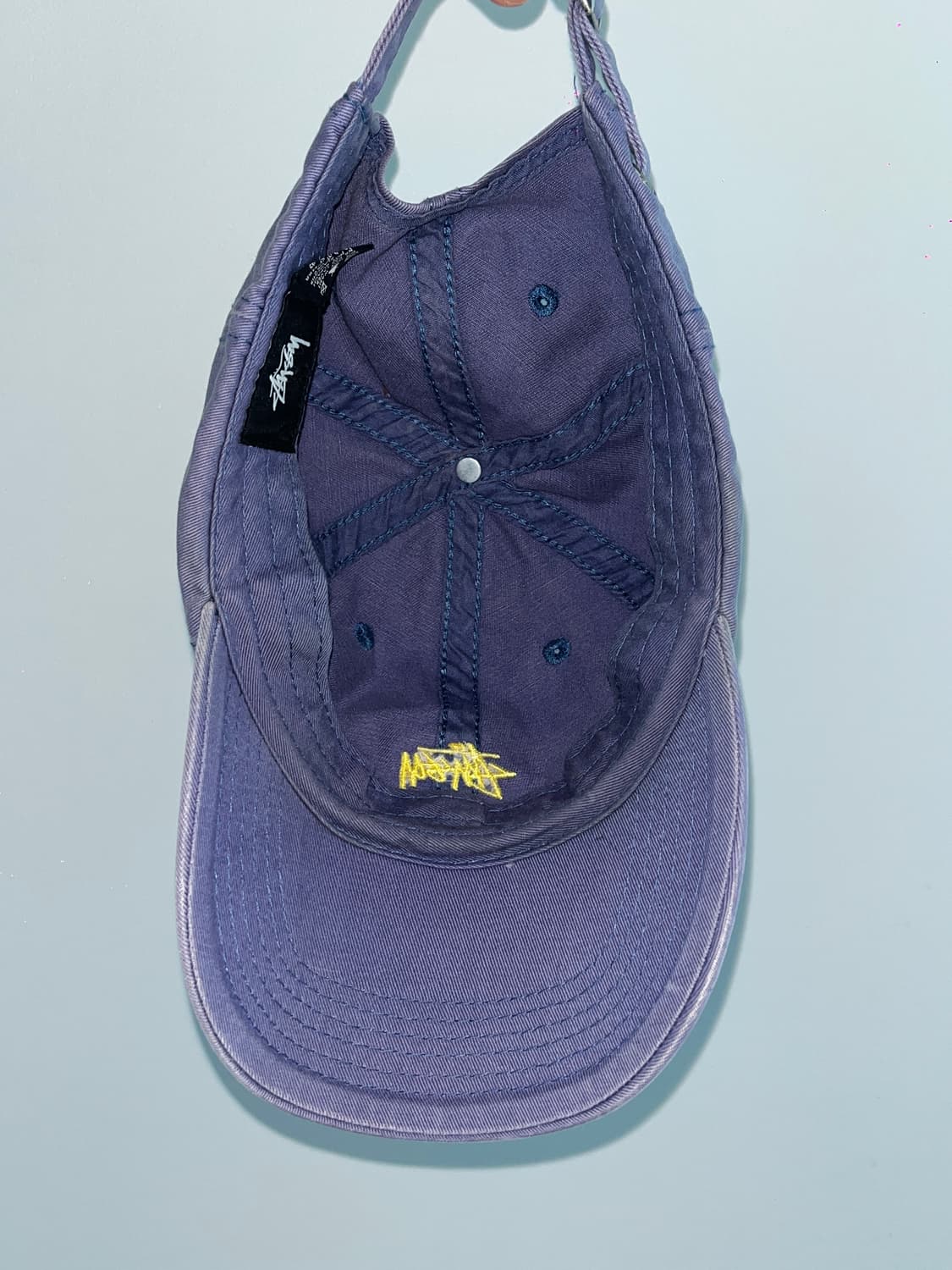 스투시 stussy 스탁 로우 프로 볼캡 퍼플 상품이미지4