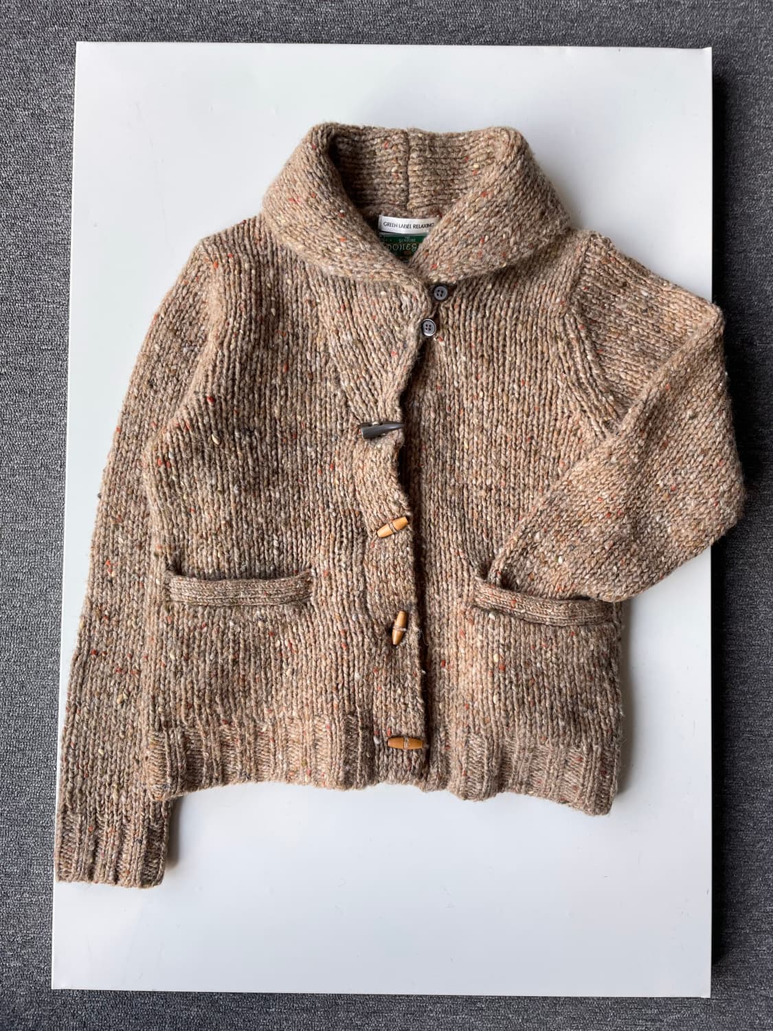 Toggle closure knit 상품이미지1