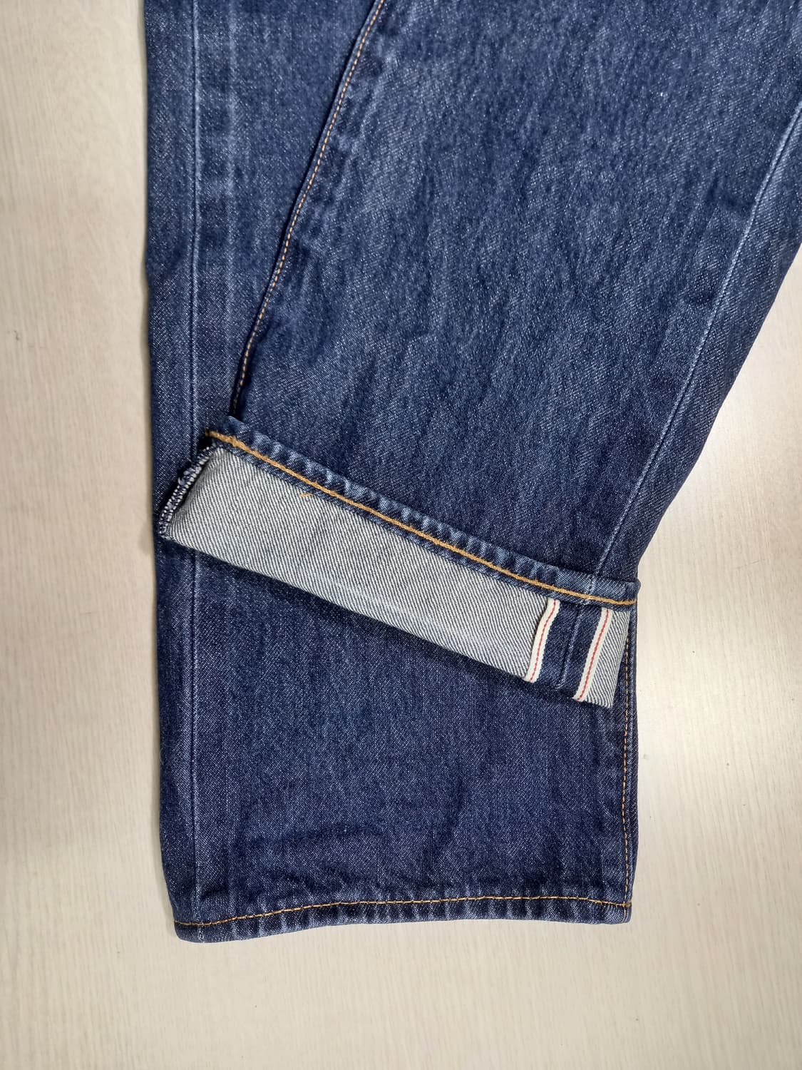 31 빅E 리바이스501 셀비지 스판 일자진 31-494 상품이미지6