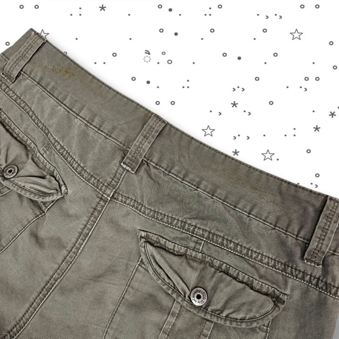  CLRIDE.N 카고 카프리 팬츠 상품이미지8