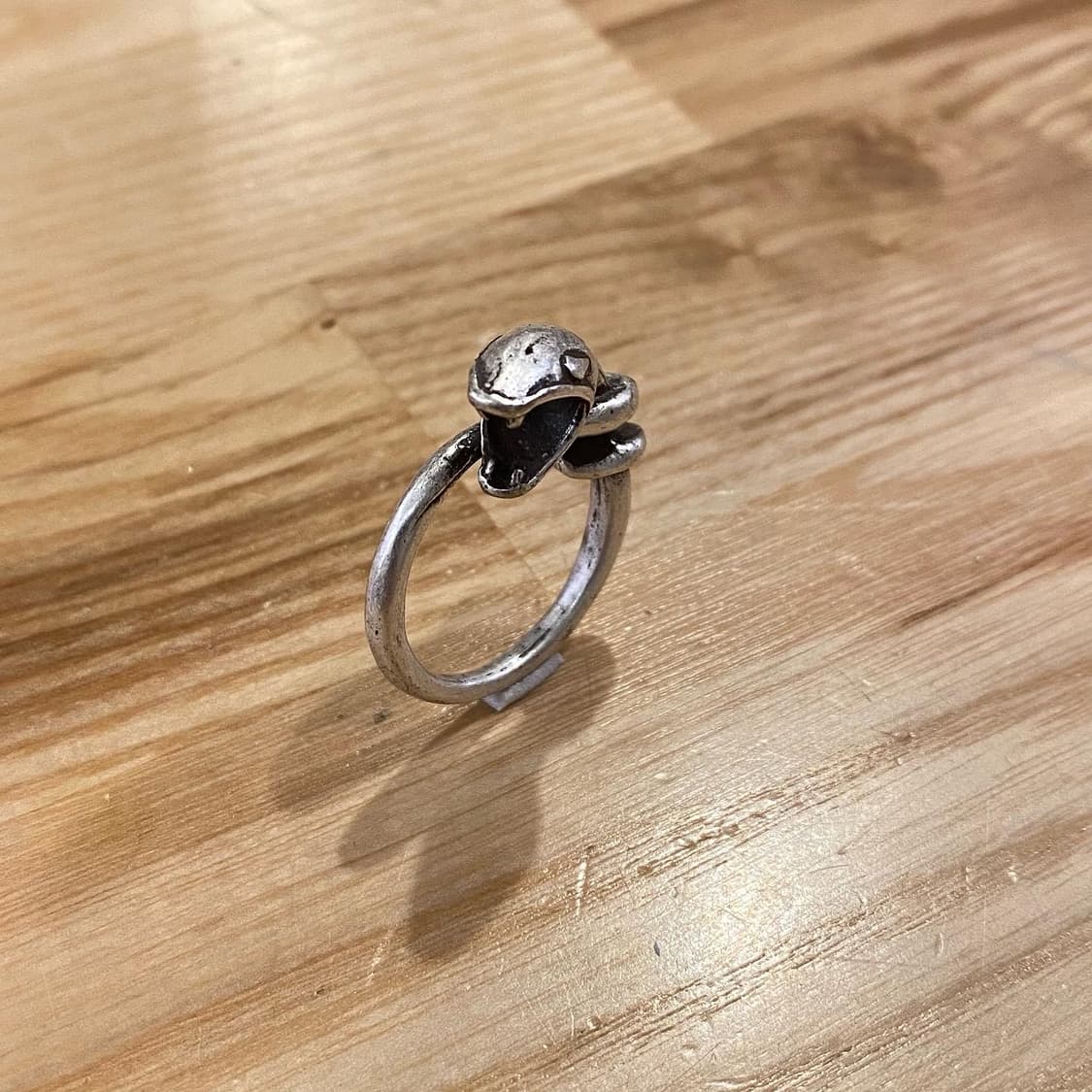 Brass ring 빈티지 스네이크 신주반지 상품이미지5