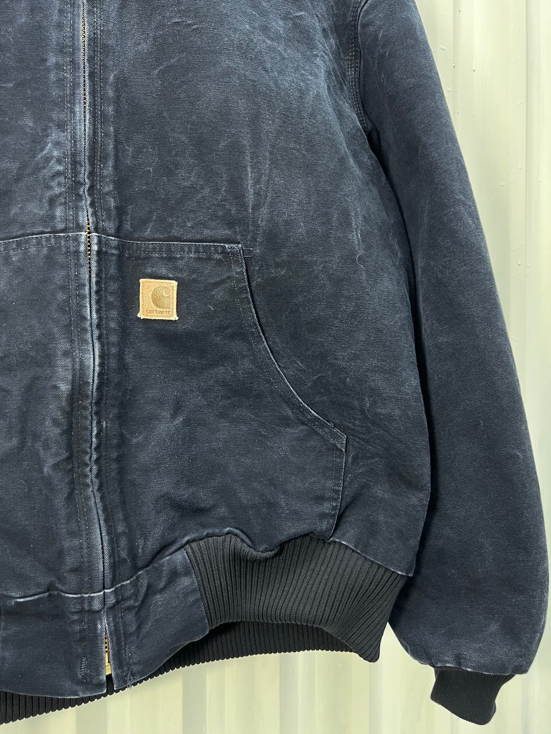 10s) Carhartt J130 MDT (네이비 XL) USA 상품이미지3
