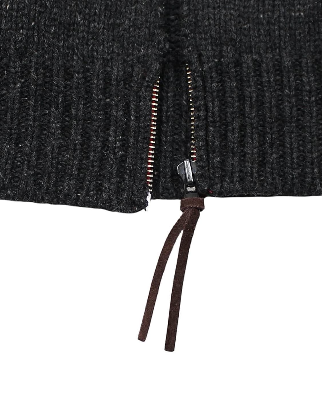 1990s 할리데이비슨 플레임 울 코위찬 집업 스웨터 빈티지 상품이미지7