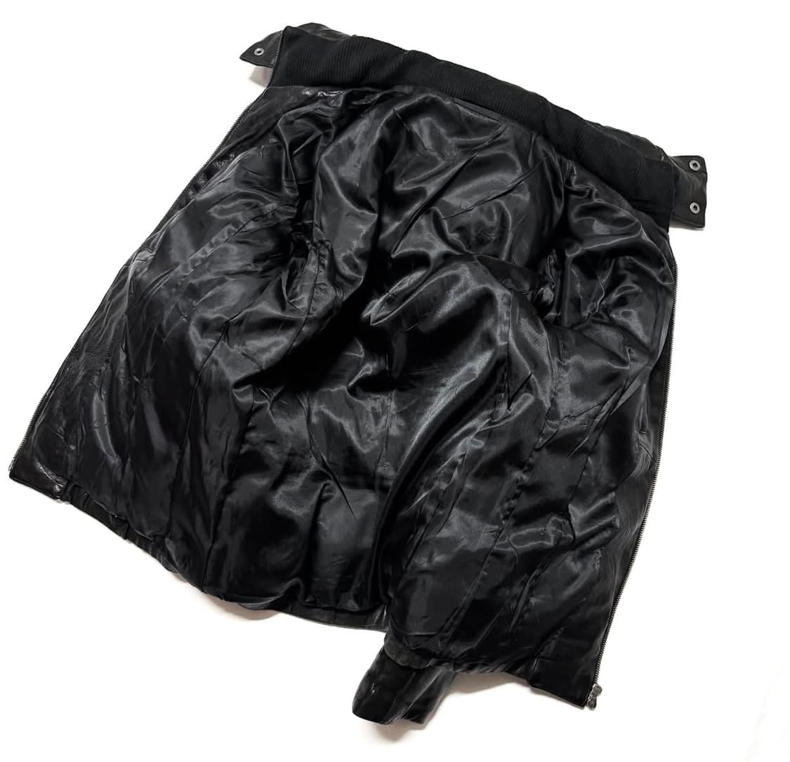 Luva Tram - 후디드 레더 패딩 상품이미지4