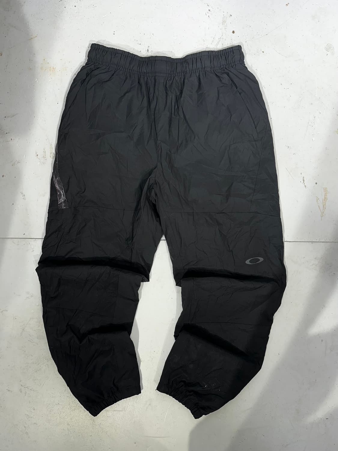 오클리 블랙 와이드 조거 팬츠 추리닝 바지 S 상품이미지4