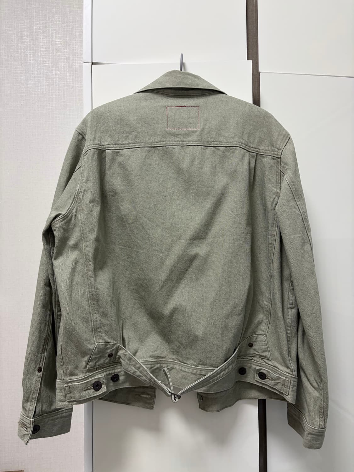 리바이스 레드 데님자켓 상품이미지5