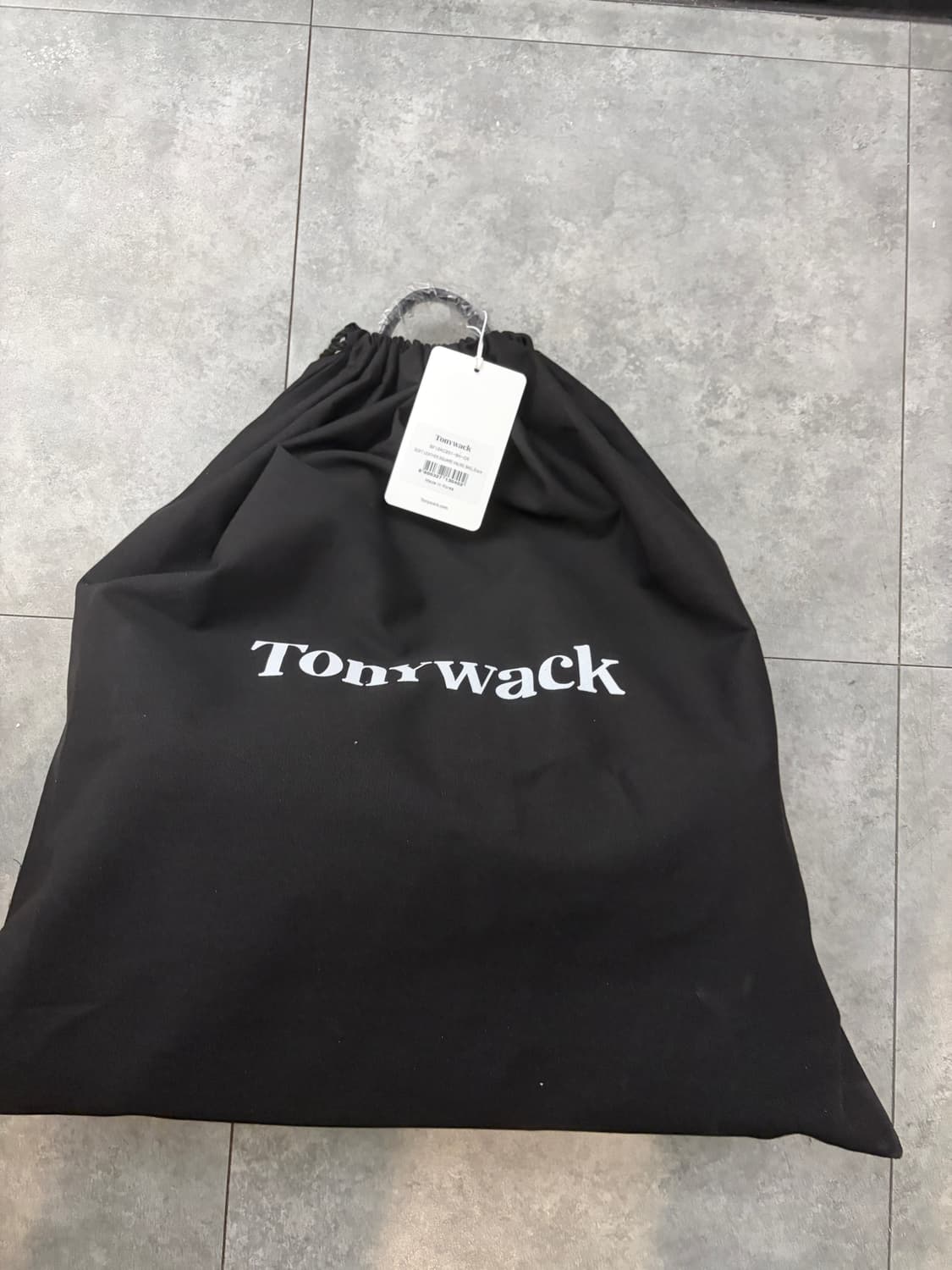 토니웩 26ss 소프트 레더 스퀘어 백 블랙 세제품 바로 배송 판매 상품이미지1