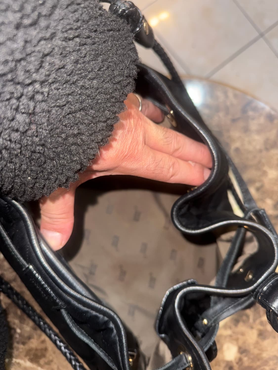 정품 몽블랑 스타리스마 달리라 호보백 팝니다 상품이미지7