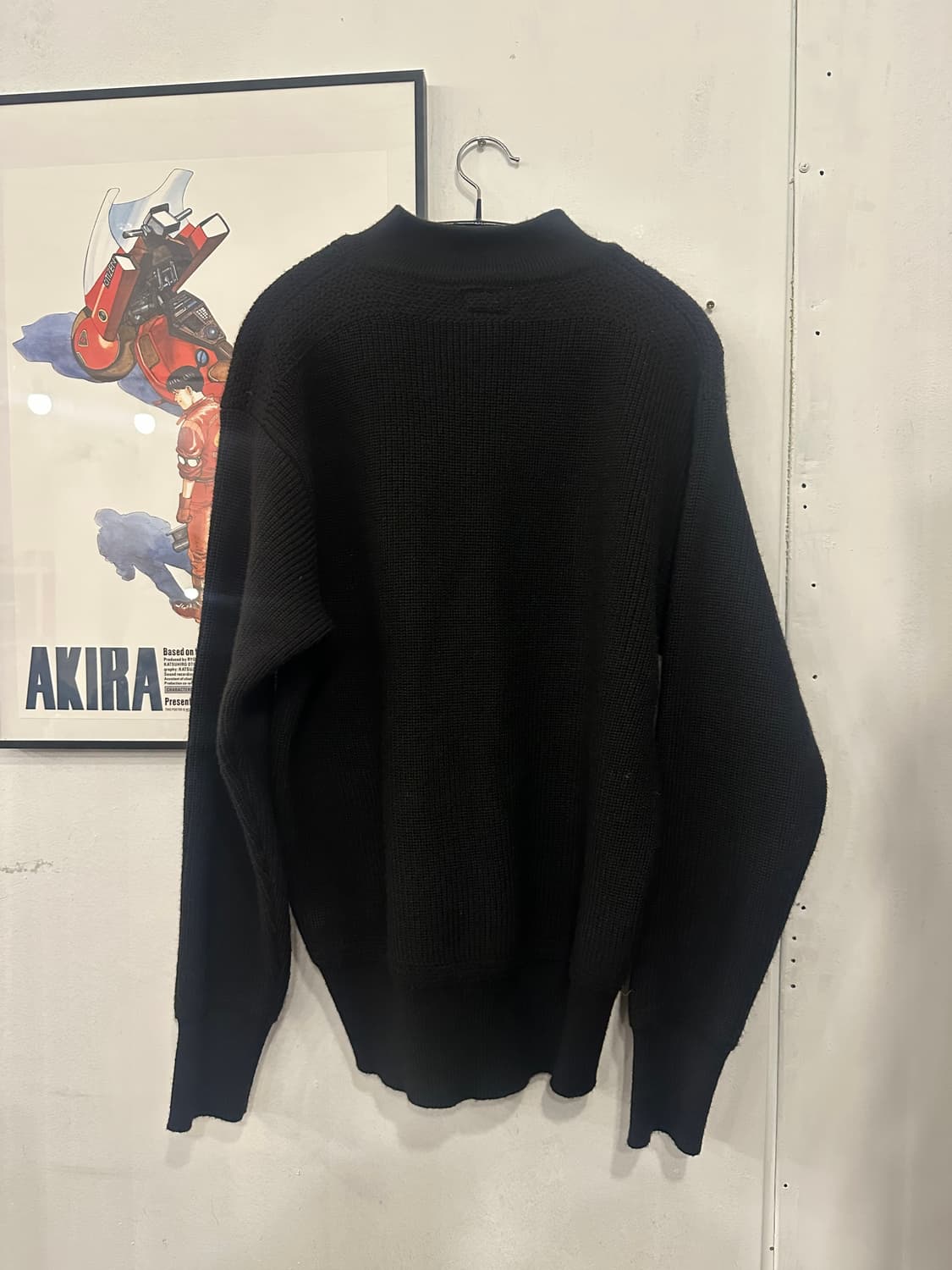 브론슨 미 육군 5버튼 니트 블랙 40 상품이미지2