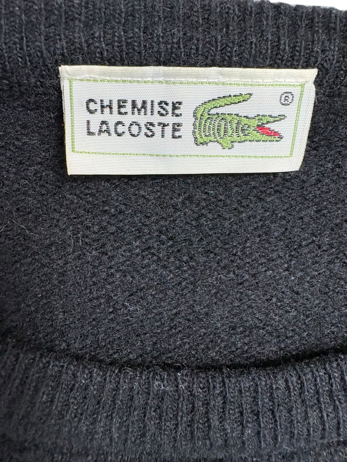라코스테 니트 블랙 상품이미지7