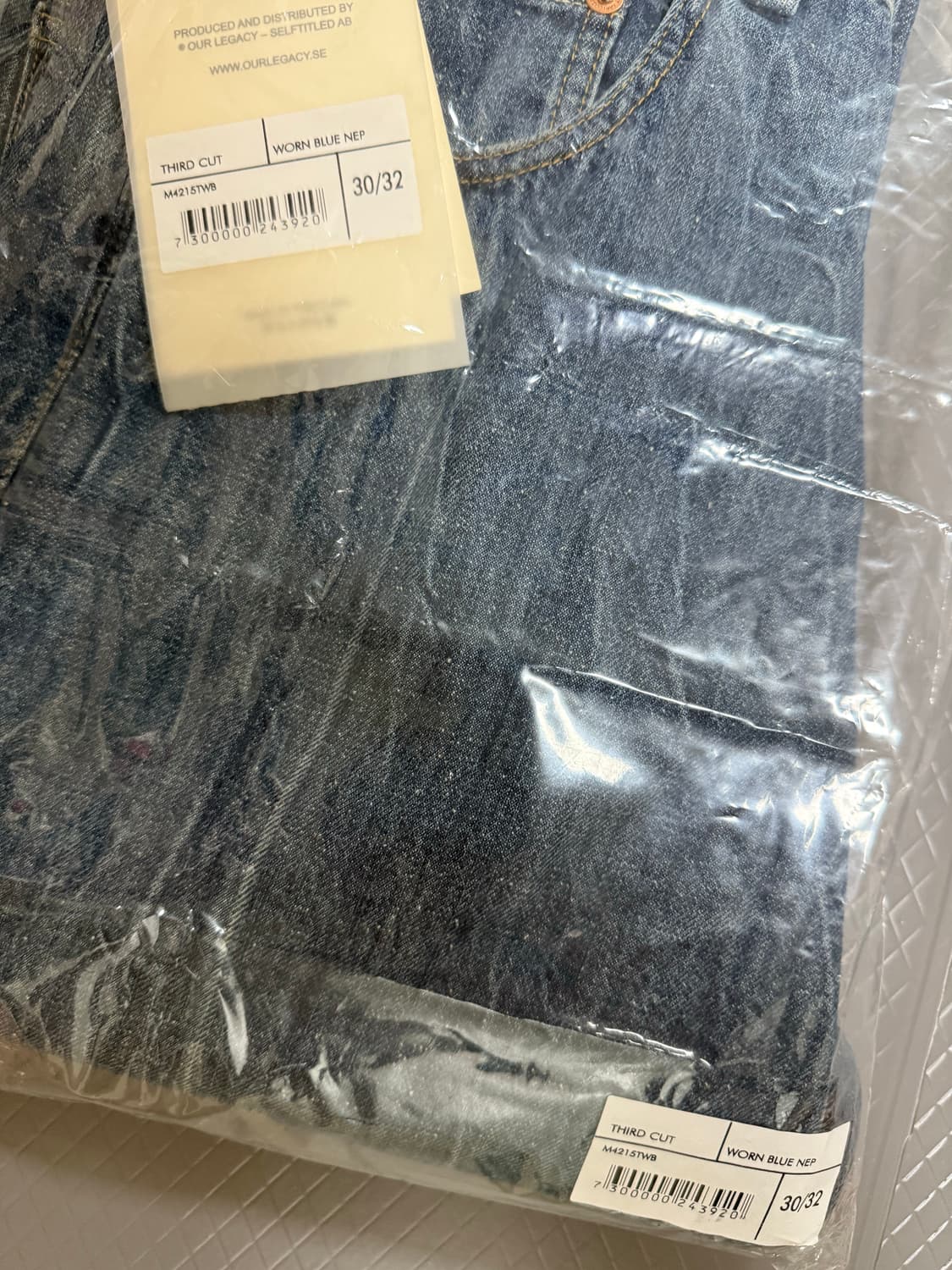 아워레가시 써드컷 원 블루 넵 30사이즈 상품이미지5