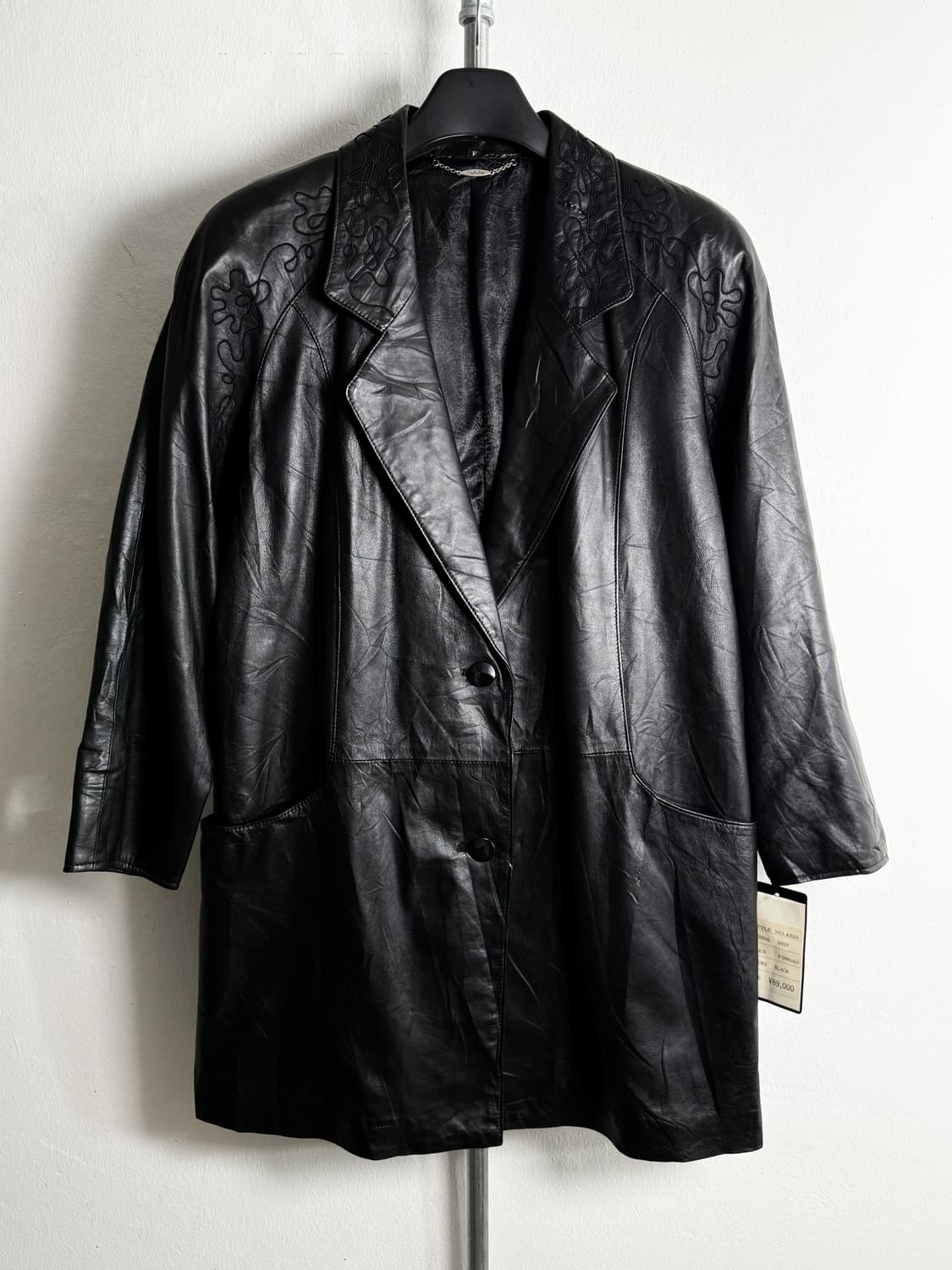 Conpiacere Sheepskin Leather Coat 상품이미지1