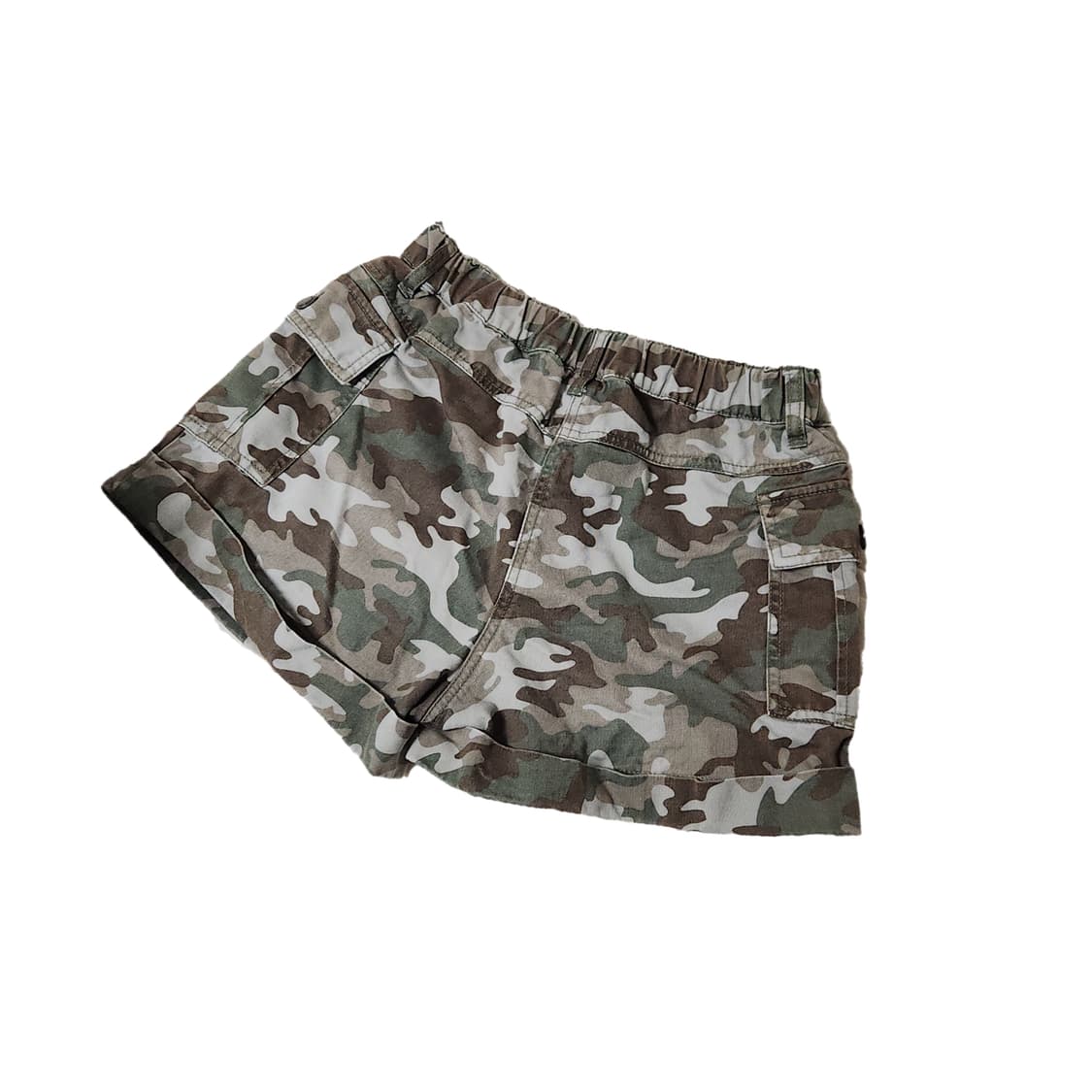 y2k 와투케 카모 카고 반바지 상품이미지2