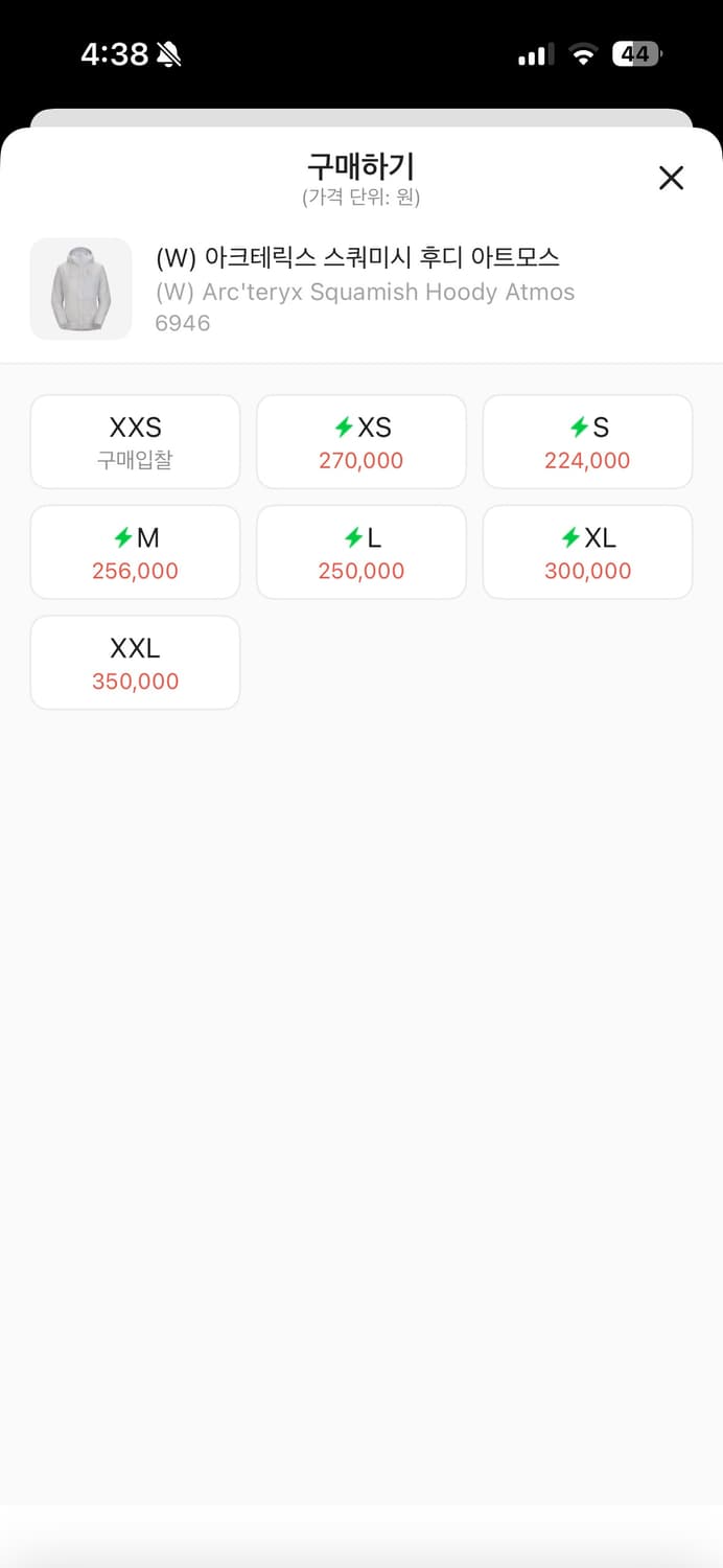 아크테릭스 스쿼미시 상품이미지2