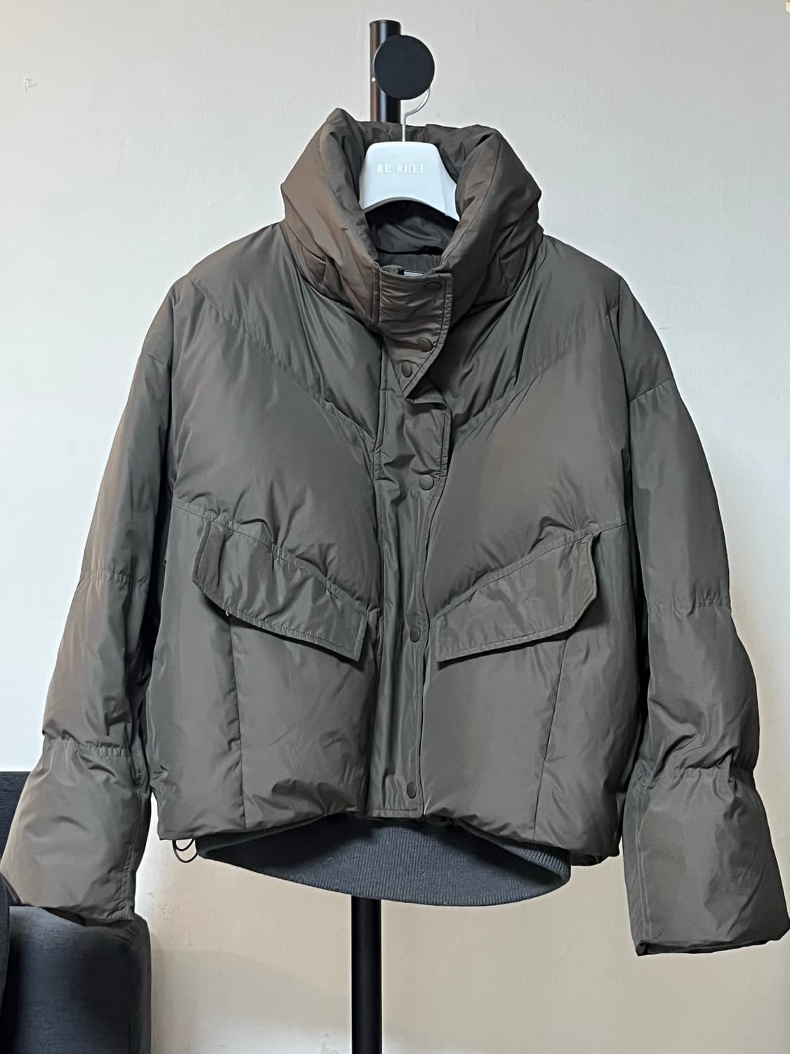 (신품급) 시스템 구스 다운 숏패딩 상품이미지5