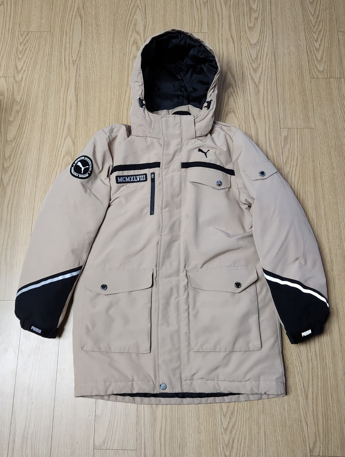 PUMA 푸마 키즈 웰론 스노우 패딩, 야상점퍼, 사파리 점퍼 140 상품이미지1