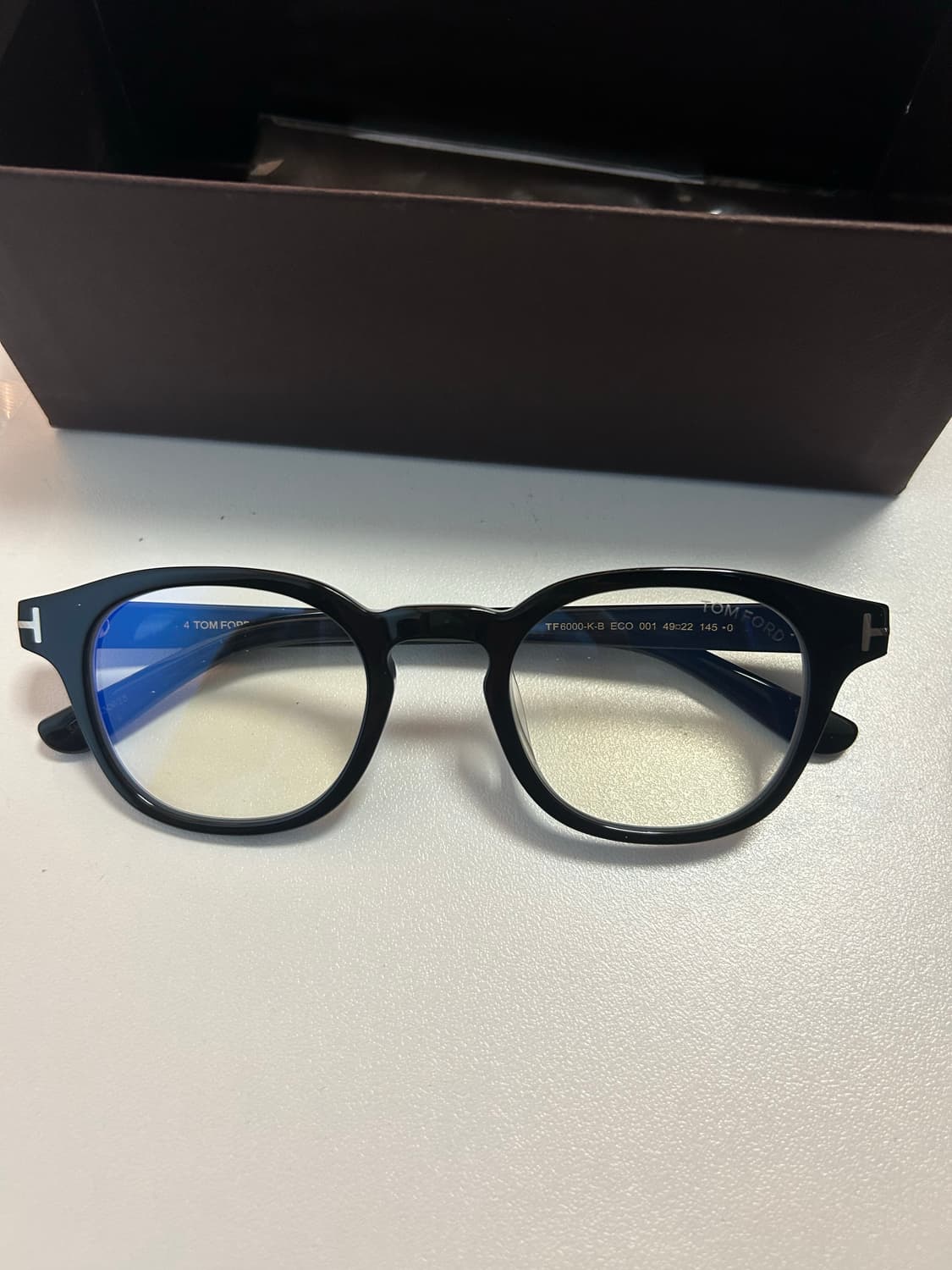 새상품 톰포드 TF6000 안경 블랙 상품이미지1