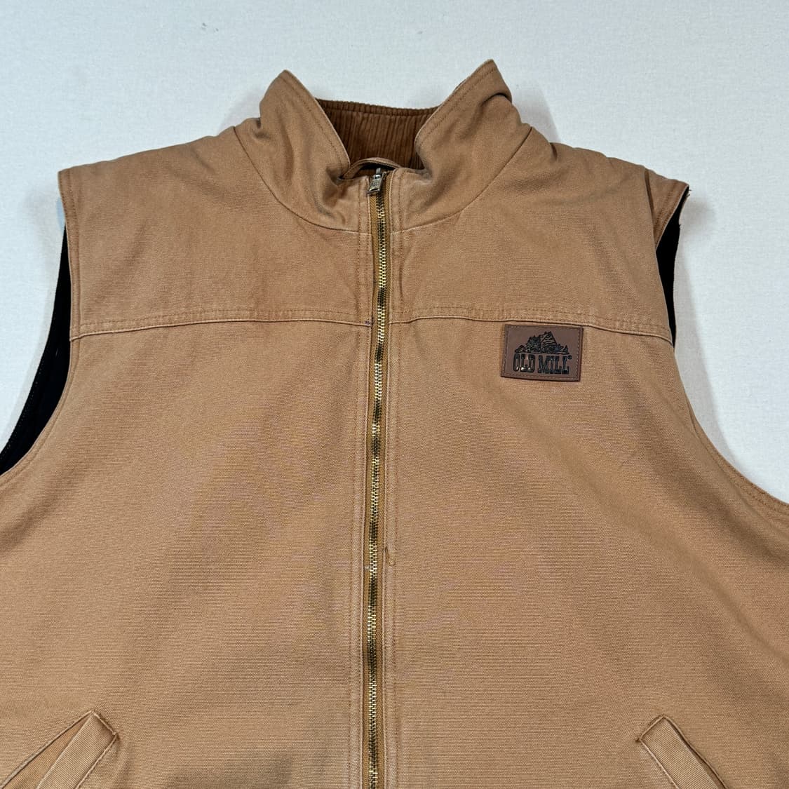 XL) Old Mill USA 덕캔버스 워크웨어 조끼 베스트 상품이미지3
