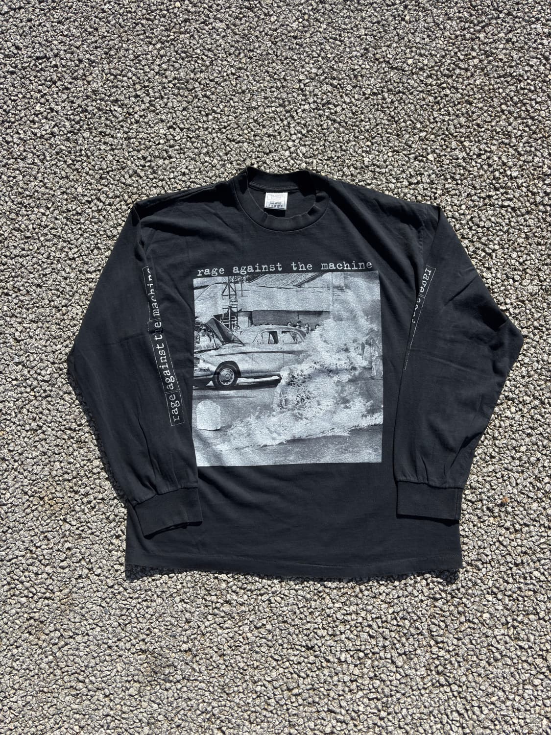 RATM빈티지밴드티(XLsize)새티스파이 캐피탈 팔라스 데우스 비즈빔 상품이미지1