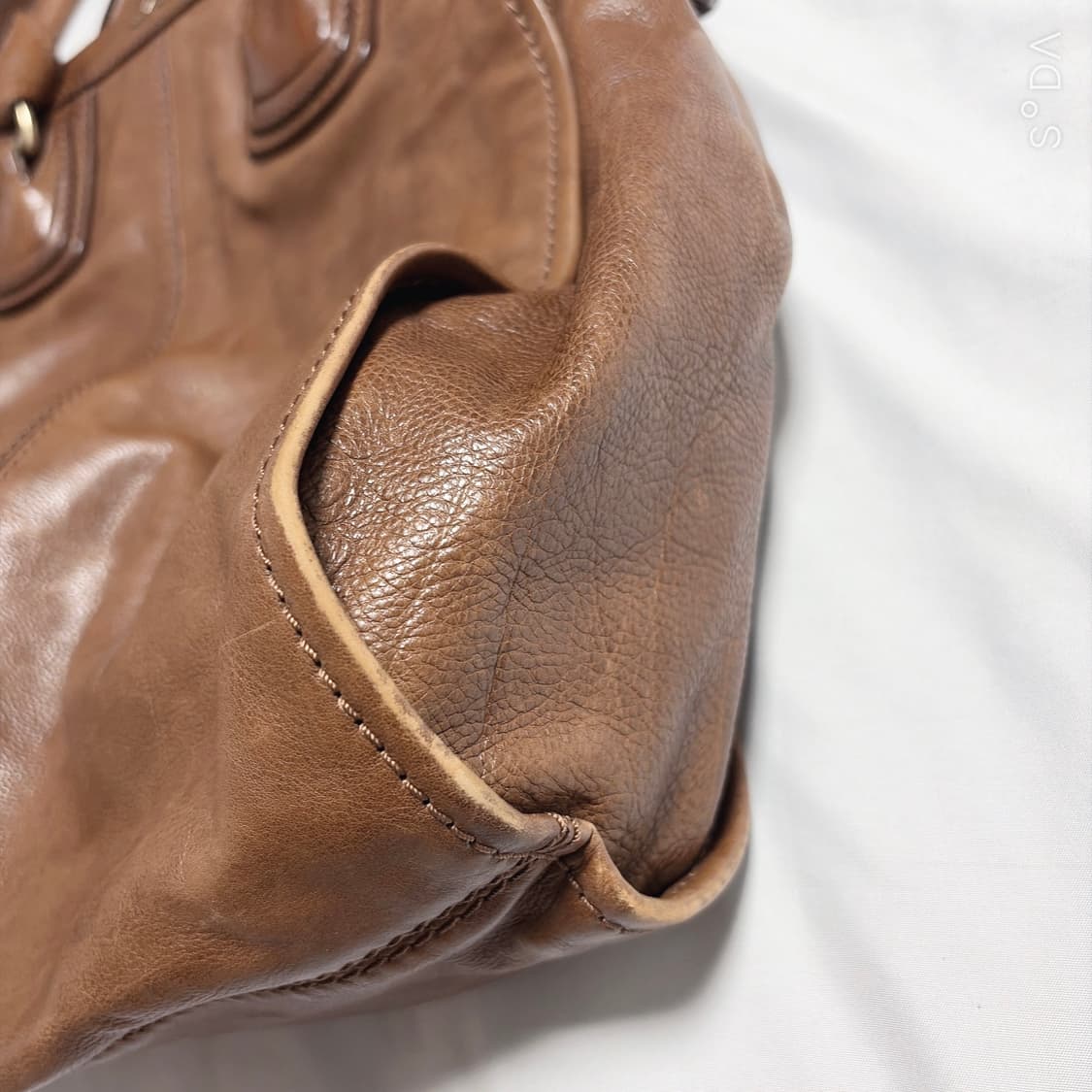 지방시 브라운 가죽 토트겸 숄더백 상품이미지5