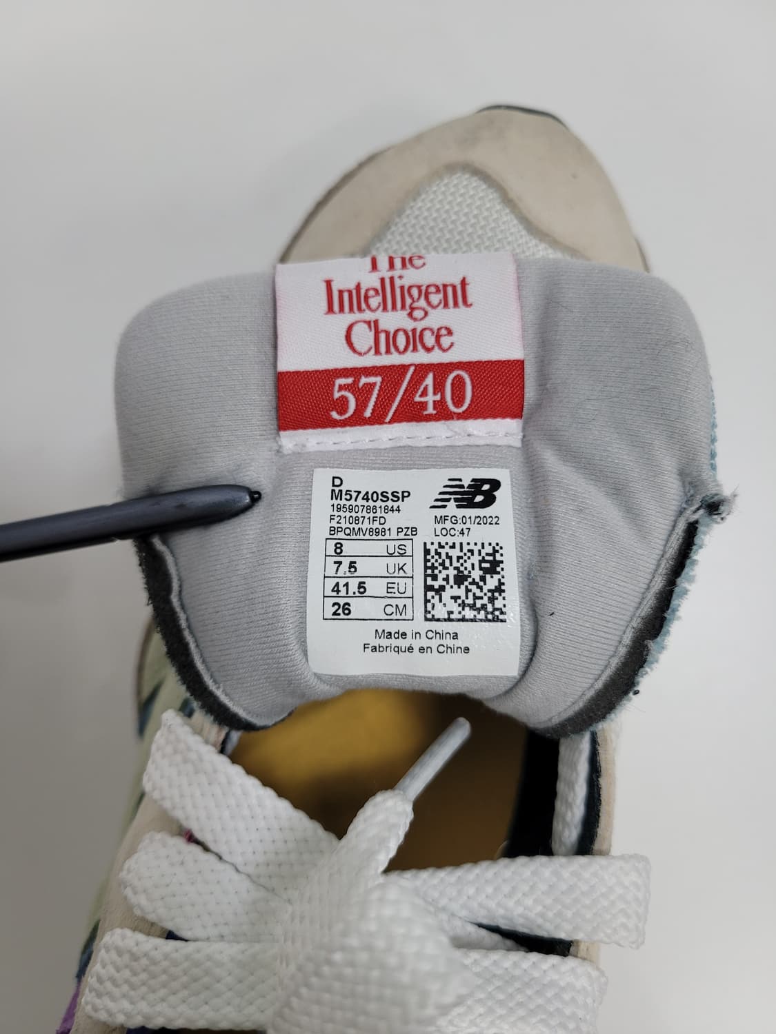 new balance 22SS 뉴발란스 5740 캄 토프 컬러웨이 260 상품이미지10