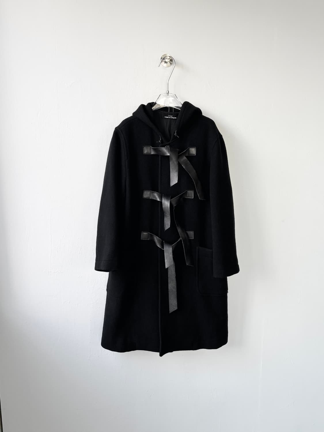 꼼데가르송 트리콧 92AW 더플 코트  상품이미지5