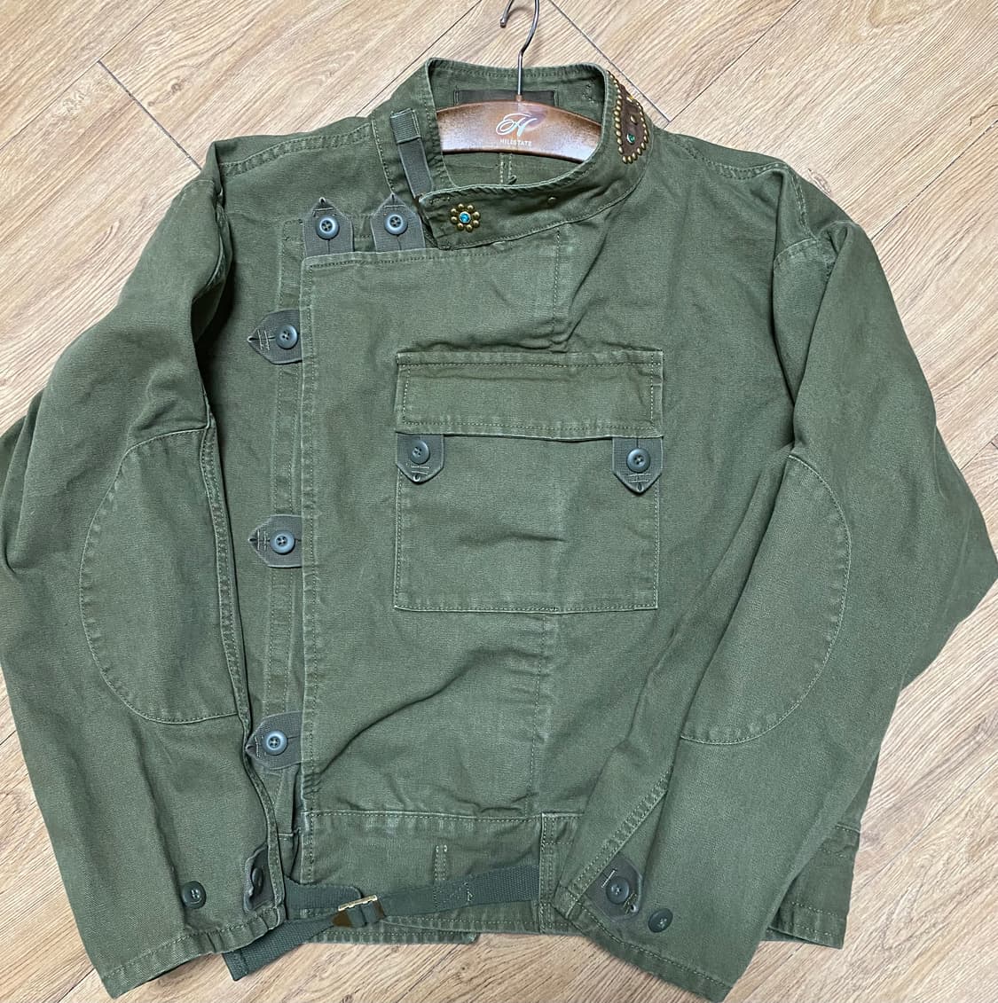 잼스톤 스터드 스웨덴 모터사이클 자켓 상품이미지3