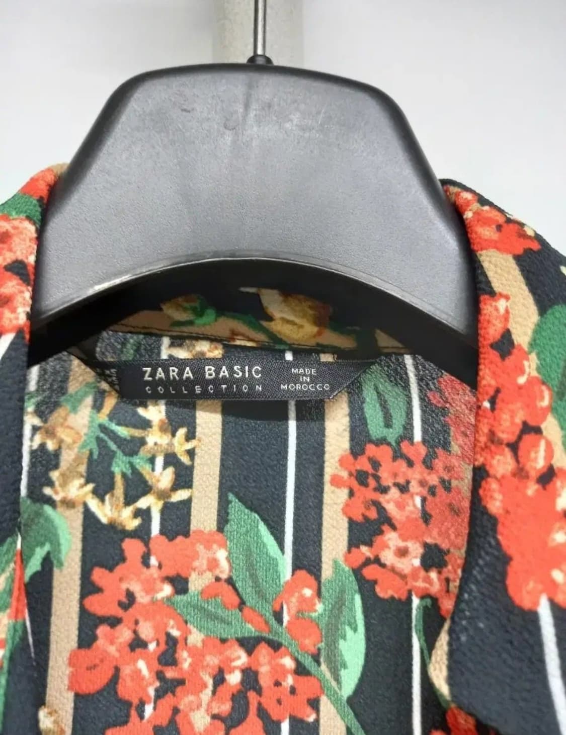 새 자라 ZARA 춘하 엘라스탄 로브 가디건 44.55 상품이미지8