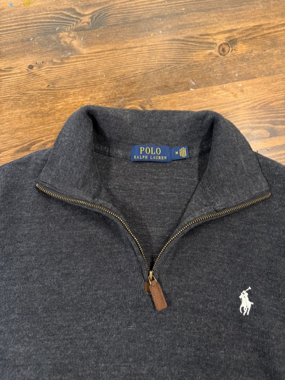 포로 짚업 스웻 남성 100 상품이미지5