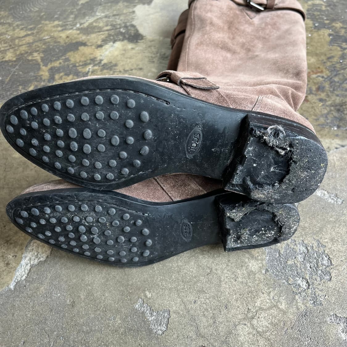 토즈 스웨이드 롱 엔지니어 부츠 상품이미지5