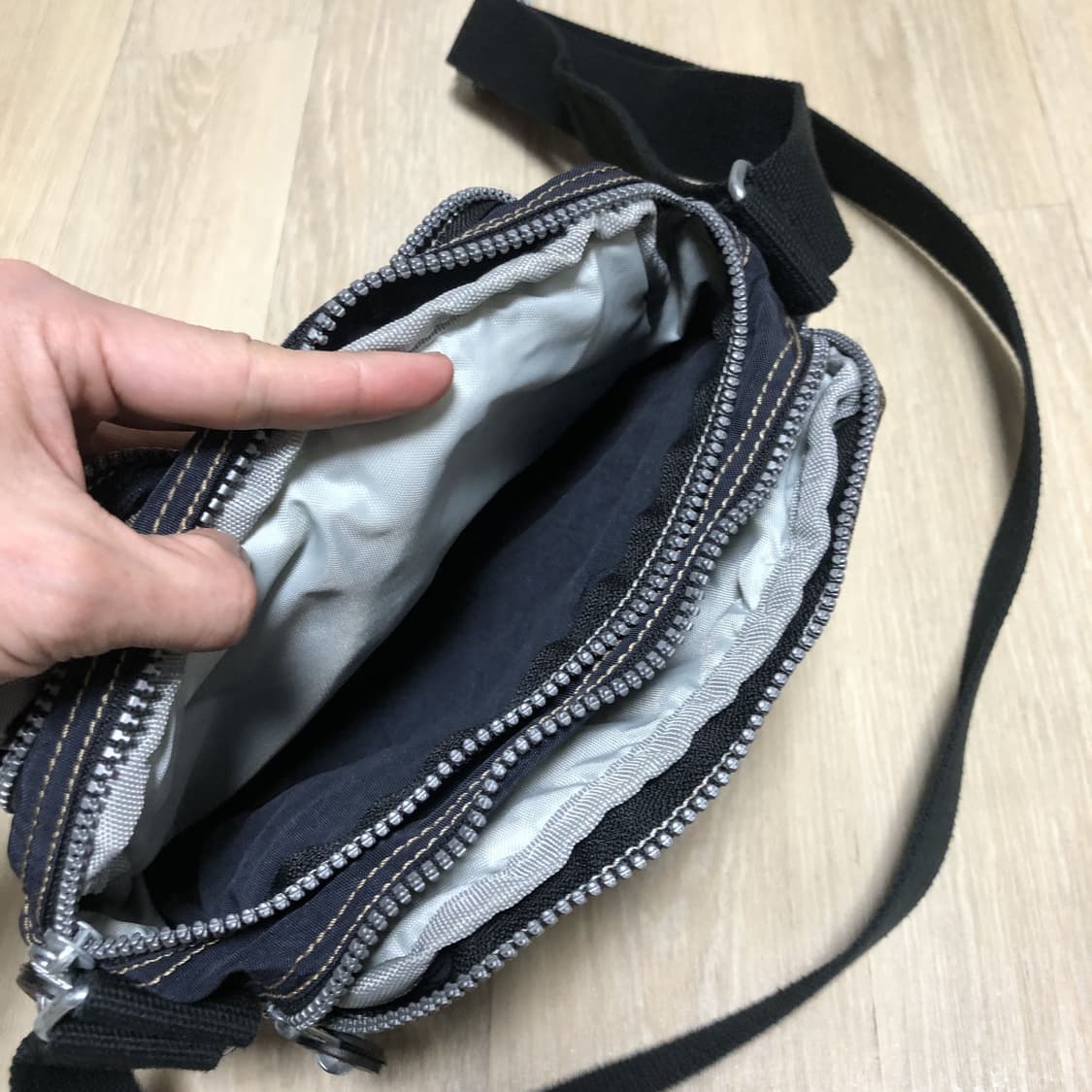 (OS) 키플링 KIPLING 빈티지 네이비 크로스백 가방 키플링크로스백 상품이미지5