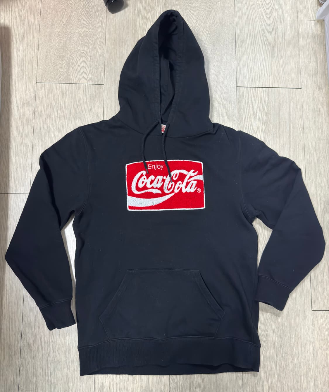 코카콜라 일본 라이선스 오피셜 후드 상품이미지2