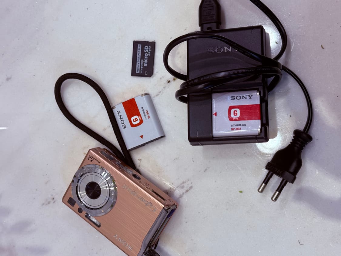 소니 사이버샷 dsc-w80 / 빈티지 디카 상품이미지2